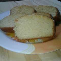 Una foto de Budín sabor a limón