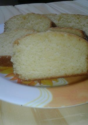 Una foto de Budín sabor a limón