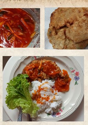 Foto resep Telur Crispy Saos Pedas Asam Manis