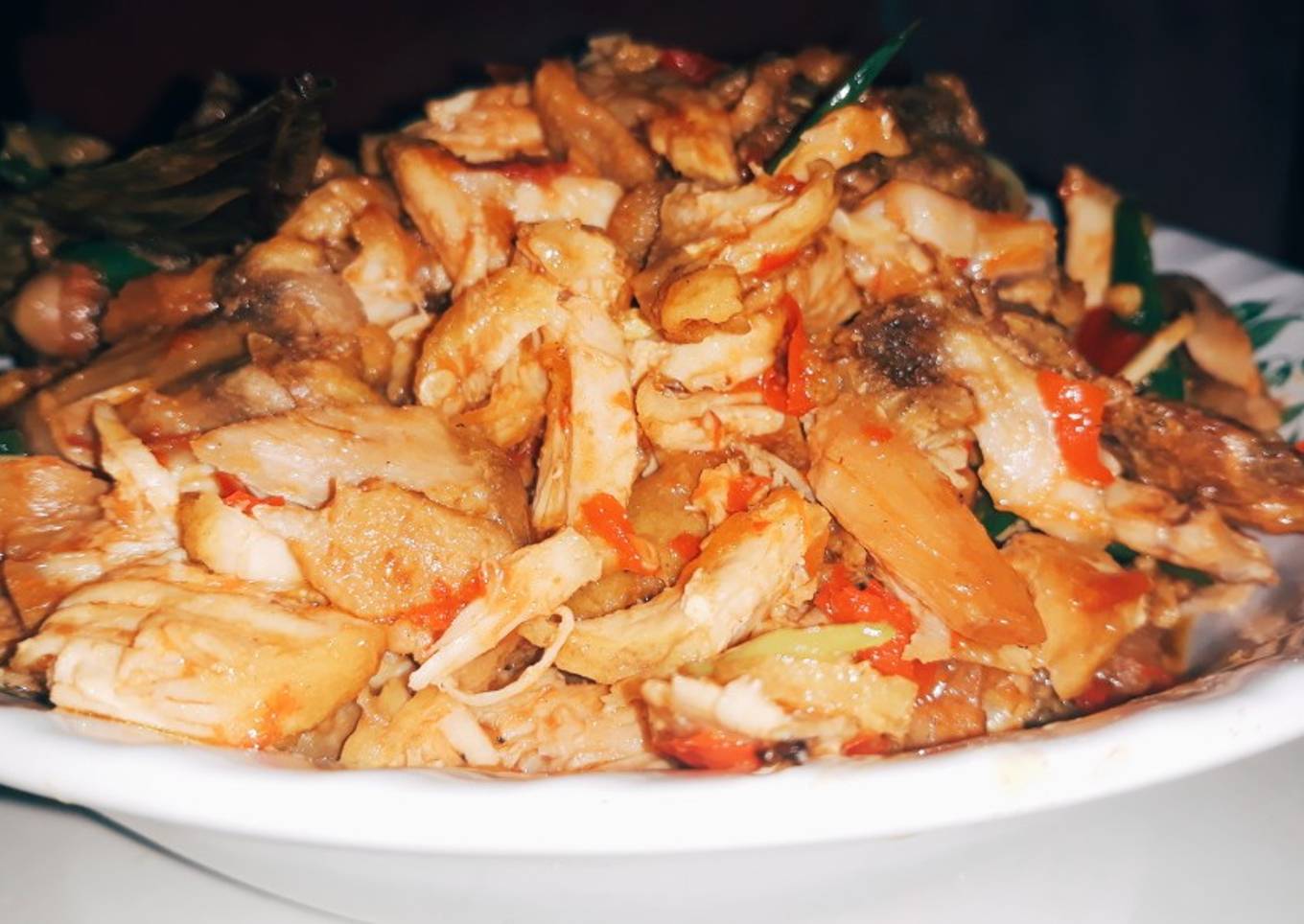 Balado Ayam Suir