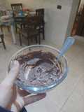 Helado de chocolate sin refrigerador o freezer