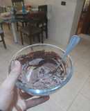 Helado de chocolate sin refrigerador o freezer