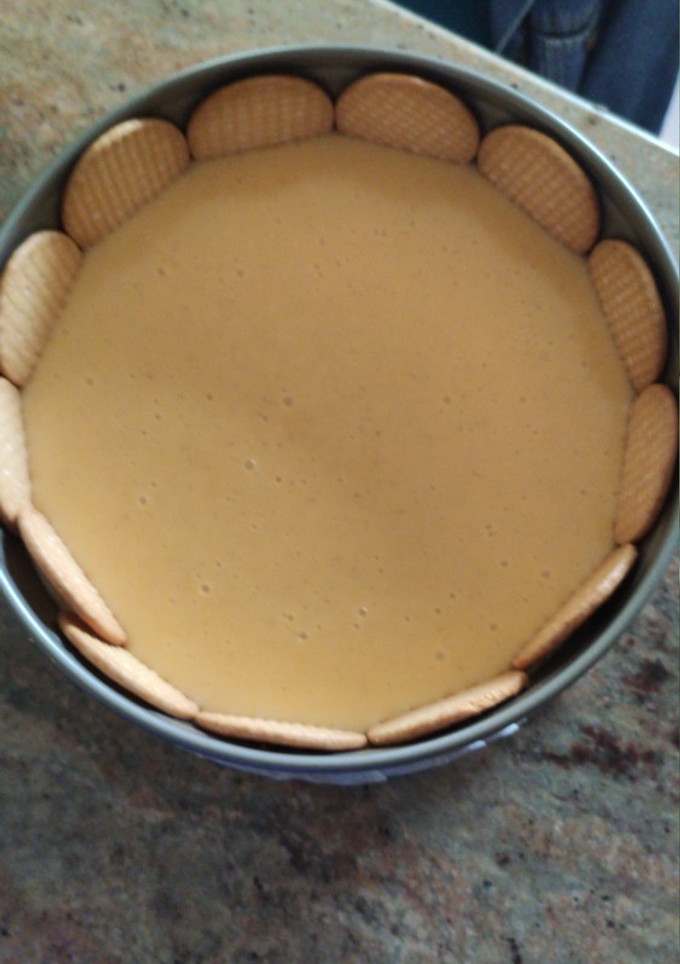 Una foto de Tarta de Natillas para Thermomix