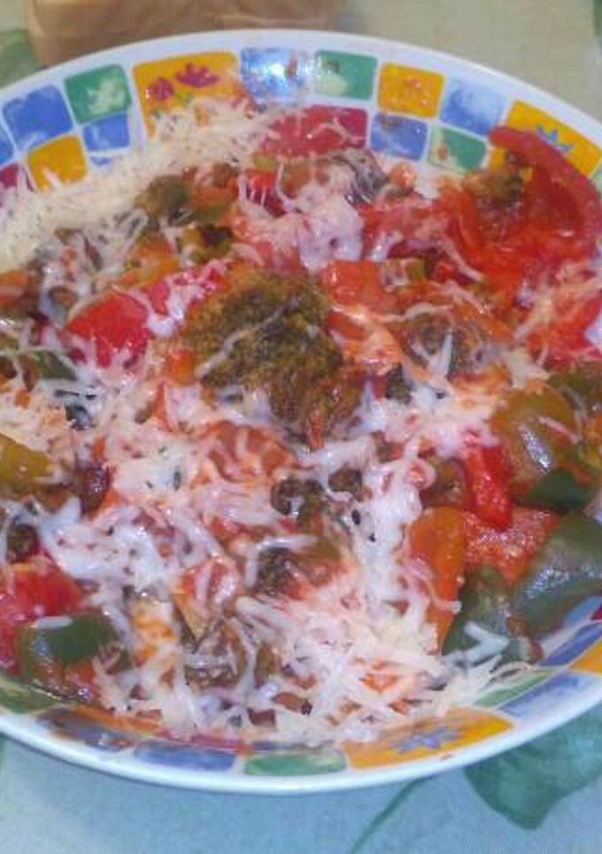 Una foto de Brócoli con salsa de tomate