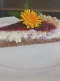 Cheesecake basso alle ciliegie