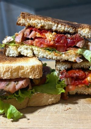 Una foto de 🍗Sándwiches Arrolladito de Pollo ✅