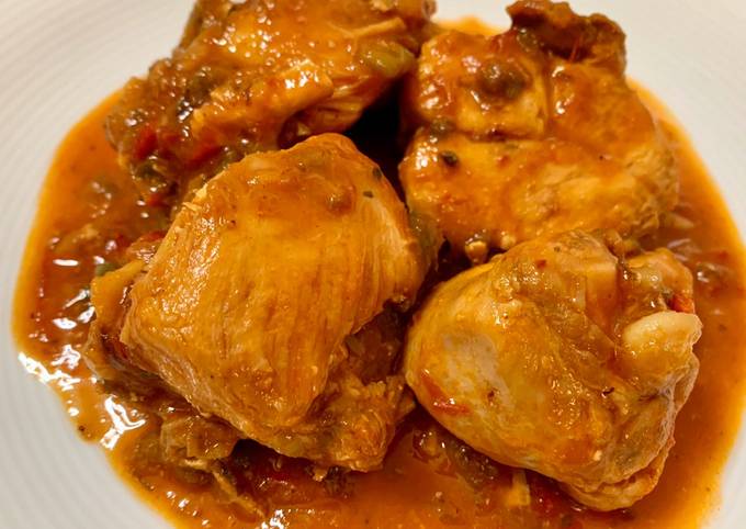 Pollo campero al jerez Receta de Riberillacocinilla- Cookpad