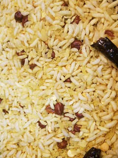 A picture of Crispy poha snack.