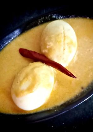 এগ রেজালা(egg rezala recipe in Bengali) রেসিপির প্রধান ছবি