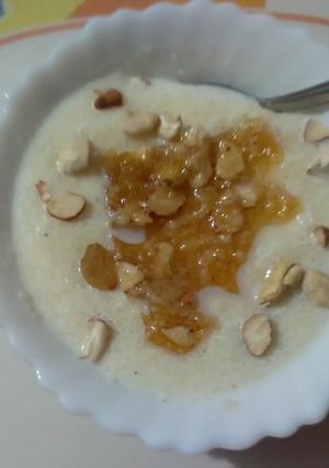 A picture of Caramelised Dry Fruit Phirni.