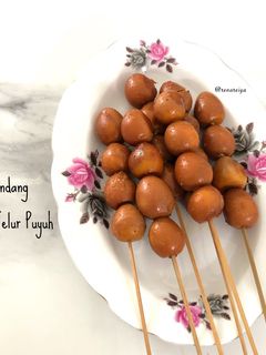 Foto resep Sate Pindang Telur Puyuh