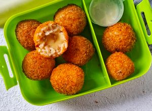 Foto resep Arancini Ball (Italian Rice Ball)