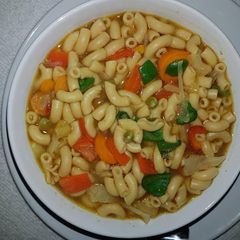 A picture of Soup macaroni.
