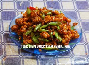 Foto resep Tumis tempe buncis kecap simple