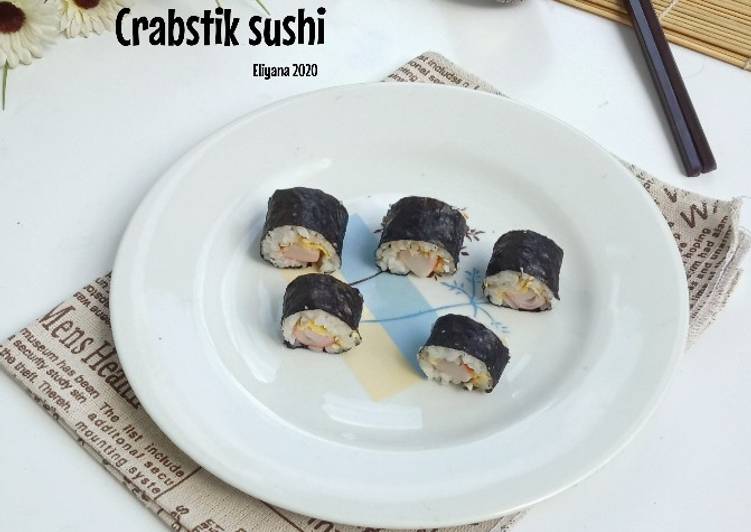 Crabstik sushi