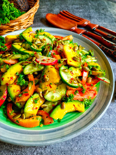 A picture of Avocado Salad.