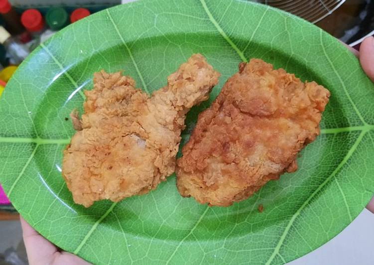 Resep Fried chicken anti gagal Anti Gagal
