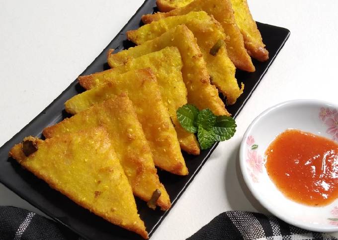 Anti Ribet, Membuat Mendoan roti tawar Bahan Sederhana