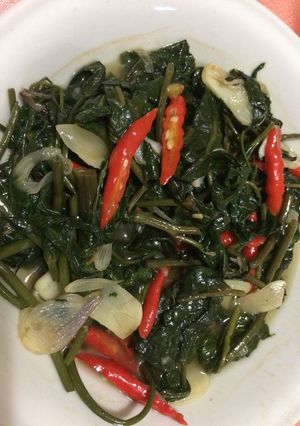 Foto resep Tumis kangkung #BikinRamadanBerkesan