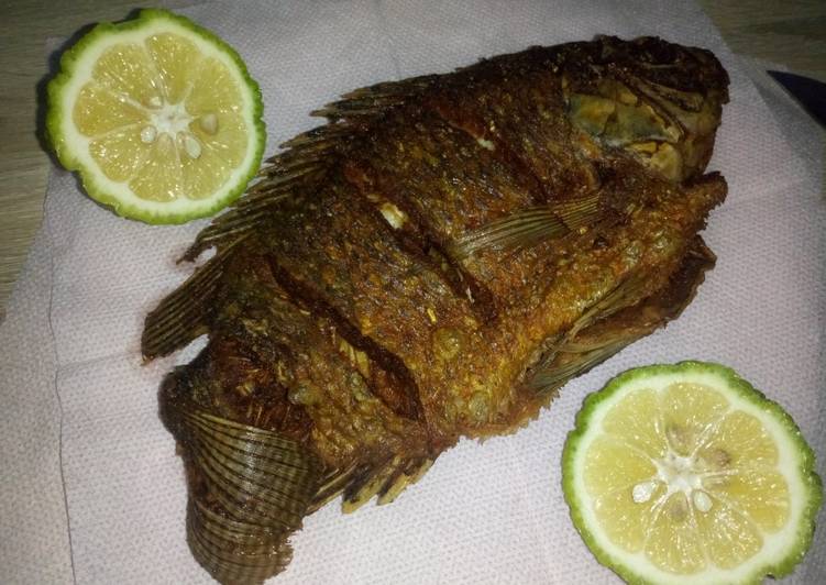 Deep fried fish