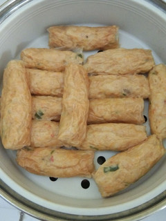 Foto resep Lumpia ayam udang kulit tahu