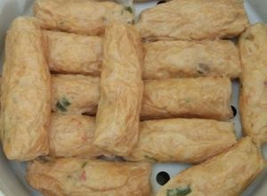 Foto resep Lumpia ayam udang kulit tahu