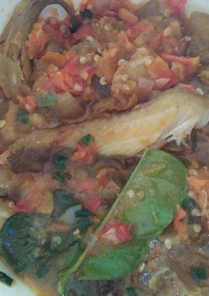Foto resep Kulit Sapi & Ikan P masak pedas
