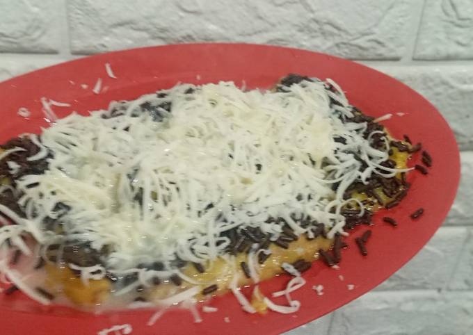 Pisang Bakar Mesis Keju