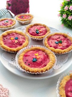Foto resep Pie Vla Buah Naga
