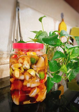 Hình của món Móng giò ngâm mắm.