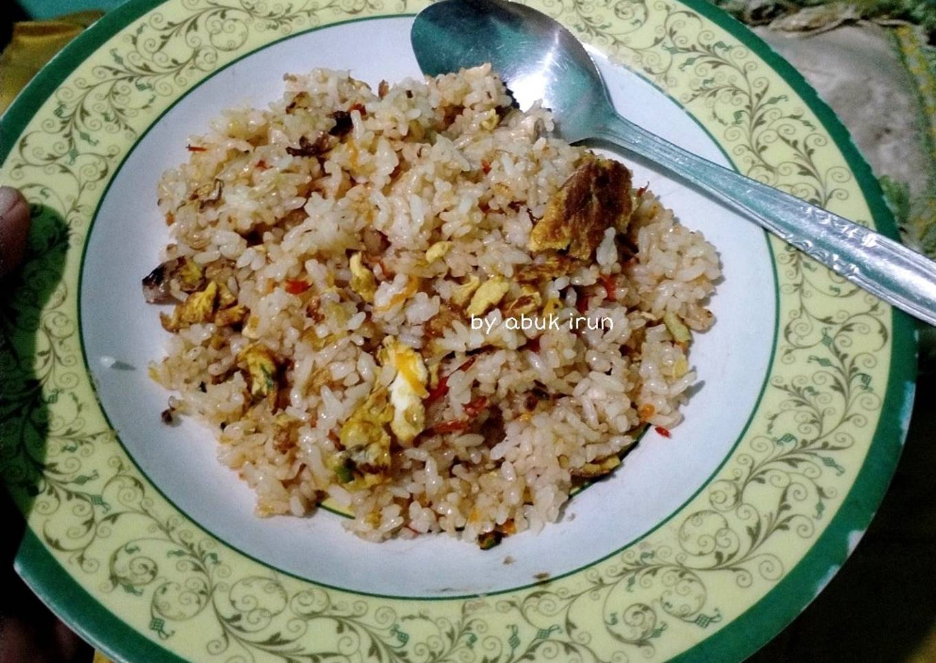 nasi putih goreng