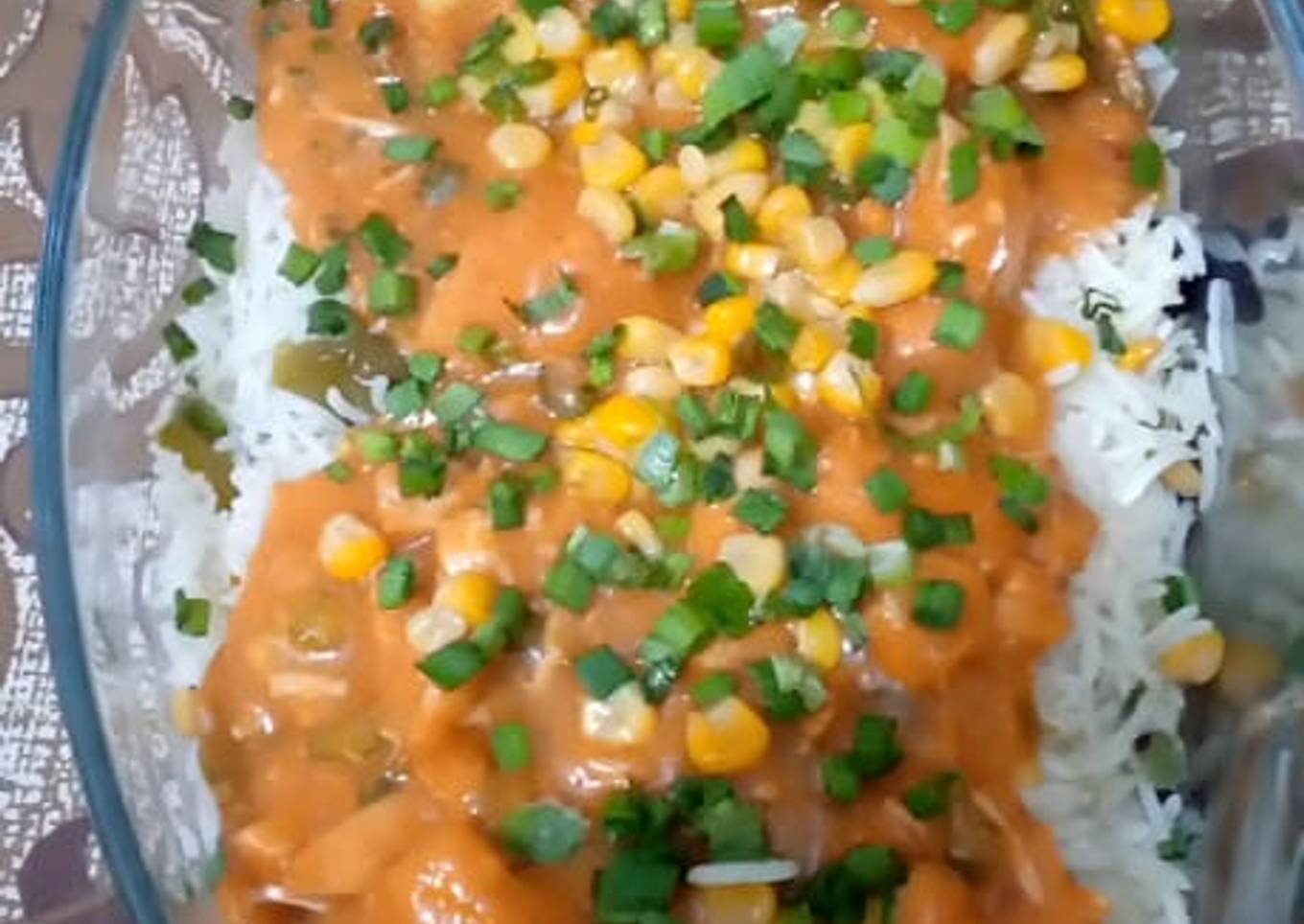 Chicken Corn 🌽 Rice