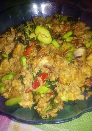 Foto resep Orak arik telur teri basah recook resep tintin rayner nampol bgt ^__^V