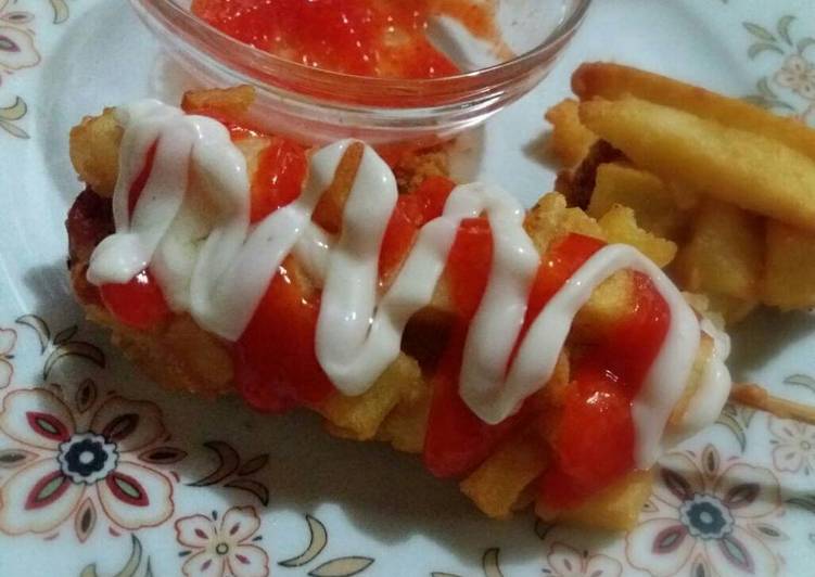 Bumbu Hottang (Hotdog Kentang)/Sotang | Cara Membuat Hottang (Hotdog Kentang)/Sotang Yang Lezat Sekali