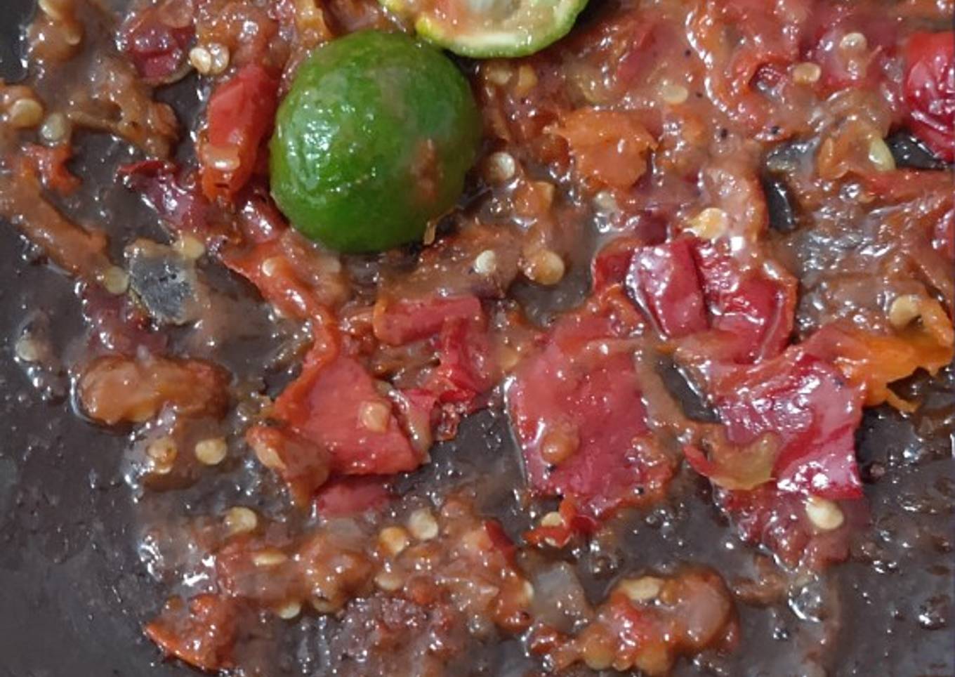 Sambal Pedas Segar Jeruk Limau