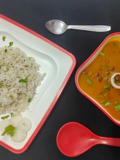 स्वादिष्ट काले चने और चावल रेसिपी मुख्य फोटो