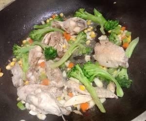 Masakan Populer Ayam pop ceria Enak Sederhana