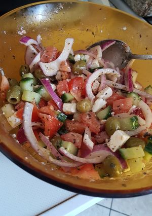 Görög sali recept fotója