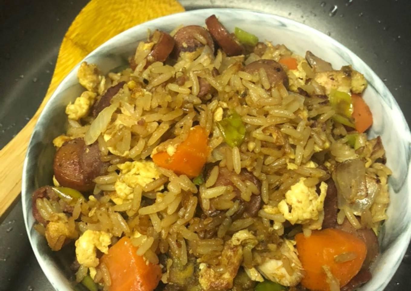 Stir fried rice