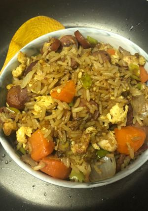 A picture of Stir fried rice.