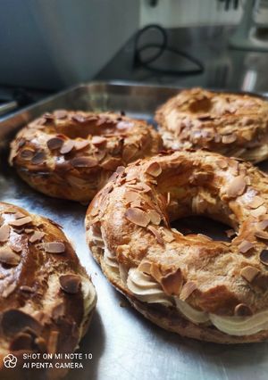 Une photo de Paris Brest praliné