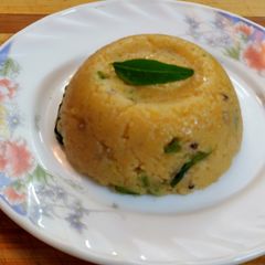 A picture of South Indian upma.