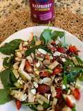 Spinach Strawberry Green Apple Salad