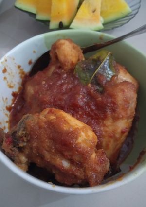 Foto resep Ayam bumbu rujak