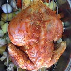 Foto principal de Pollo con verduras, cocción lenta