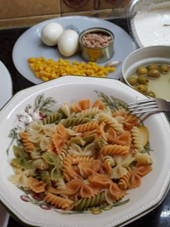 Una foto de Ensalada de pasta, una versión más