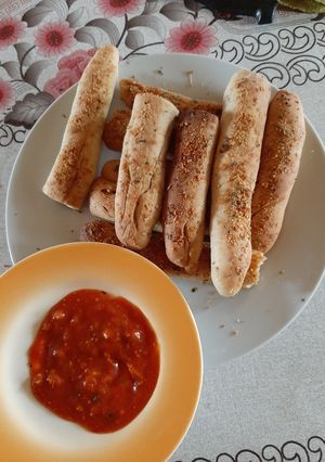 Una foto de Palitos de ajo