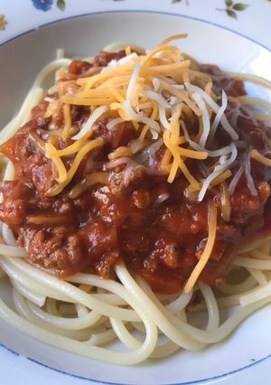 A picture of Grandma’s Spaghetti.