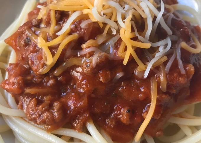 Step-by-Step Guide to Prepare Any-night-of-the-week Grandma’s Spaghetti