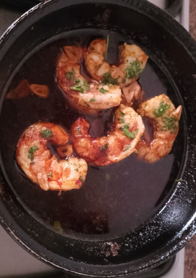 Una foto de Gambas al Pil Pil